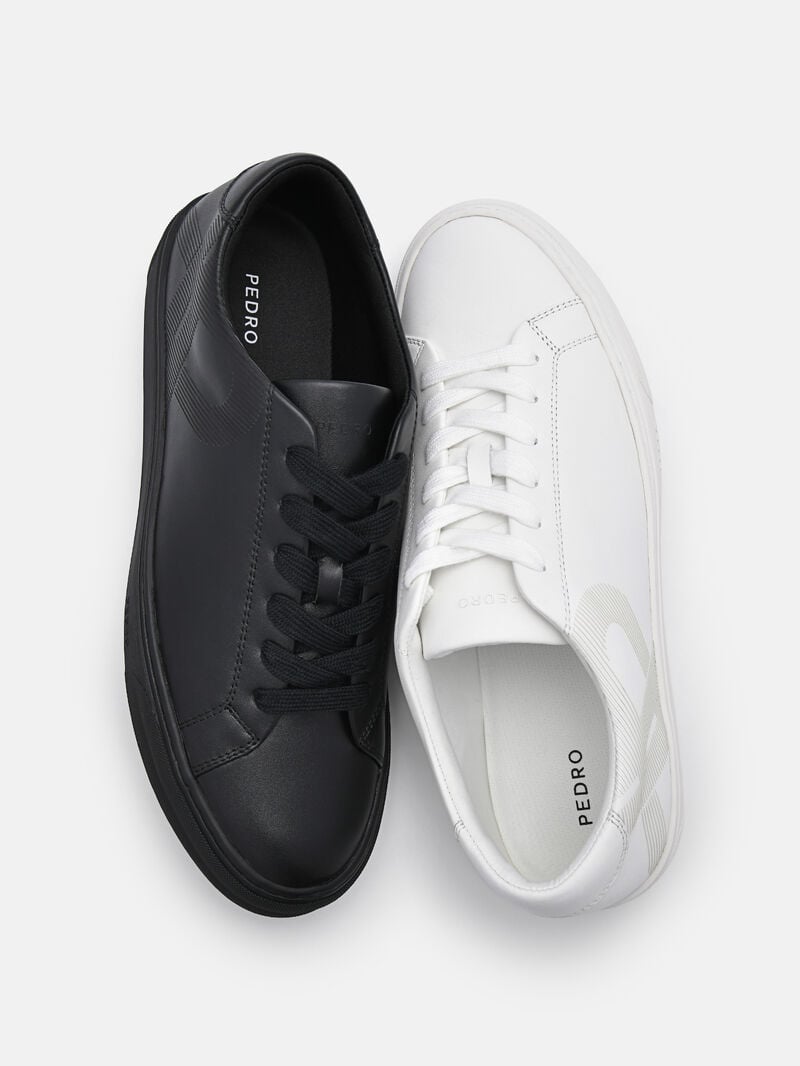 Pedro Icon Leather Women Sneakers White | Q9Q-2431