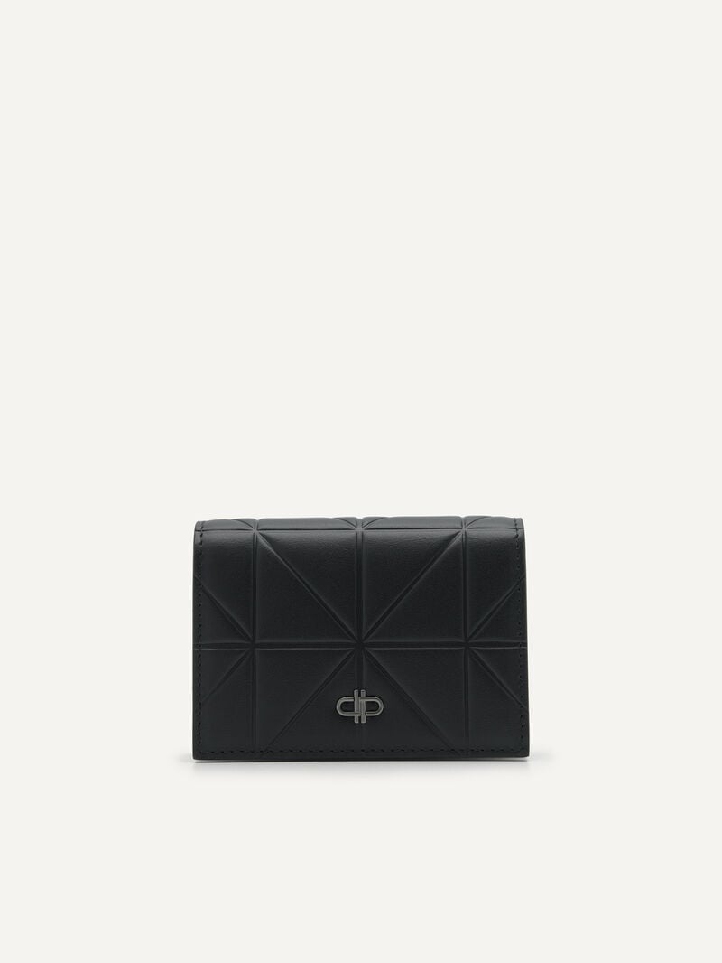 Pedro Icon Leather in Pixel Men Card Holders Black | Q9Q-2267
