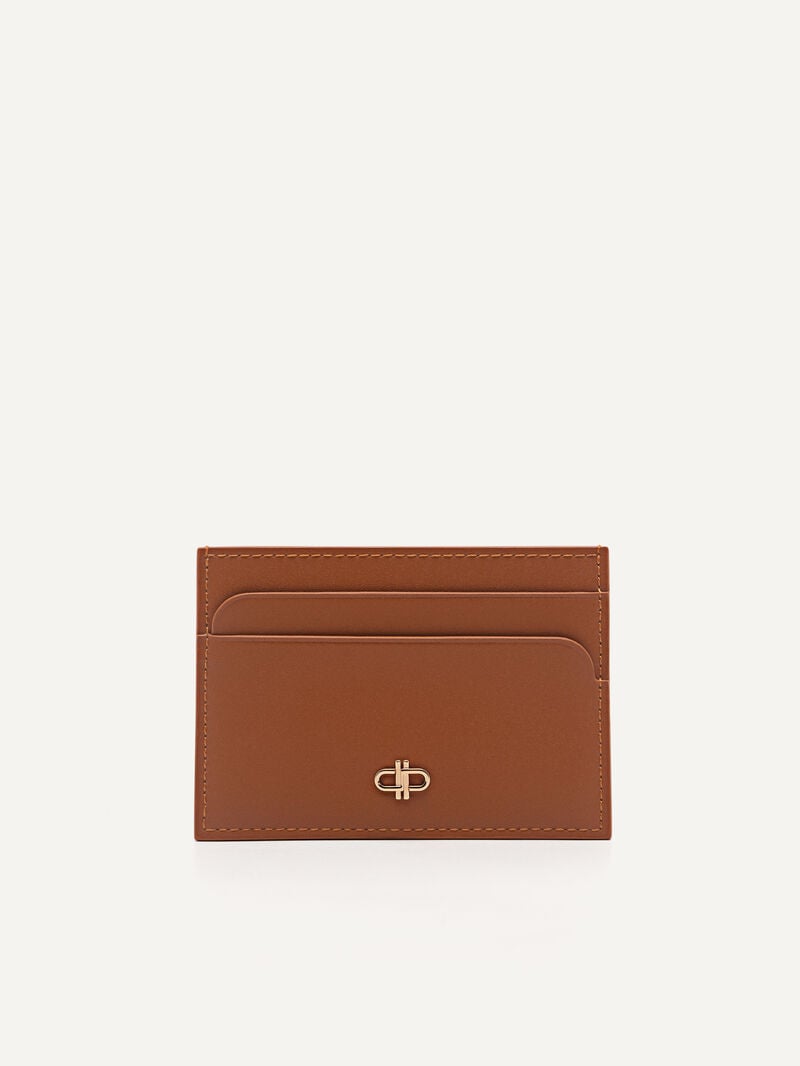Pedro Icon Mini Leather Men Card Holders Camel | Q9Q-2220