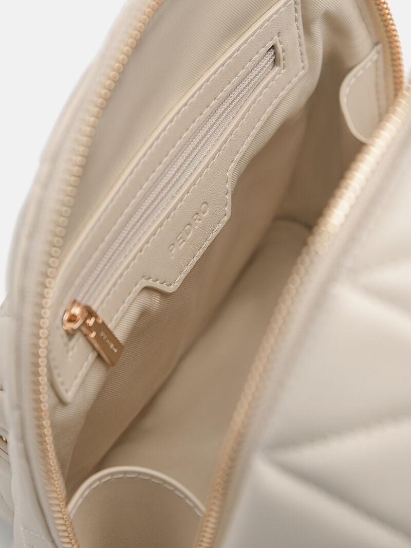 Pedro Icon Mini in Pixel Bags Women Backpacks Beige | Q9Q-2311