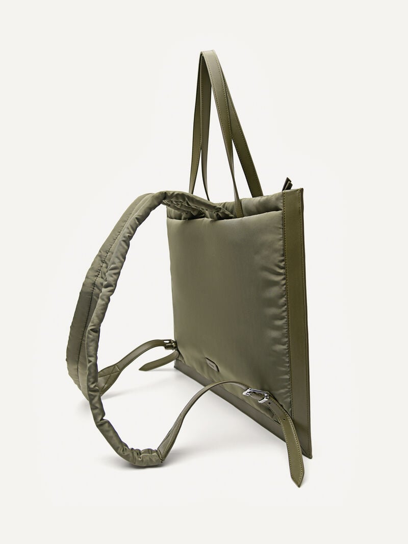 Pedro Icon Nylon Backpack Women Totes Military Green | Q9Q-2305