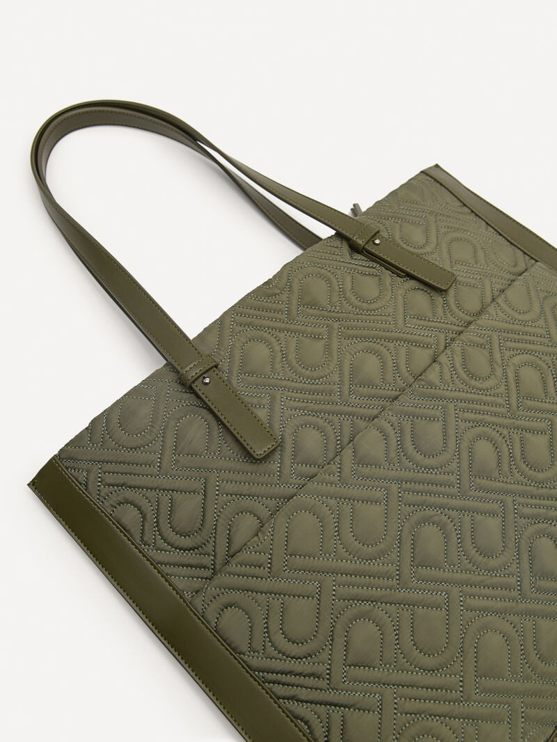 Pedro Icon Nylon Backpack Women Totes Military Green | Q9Q-2305