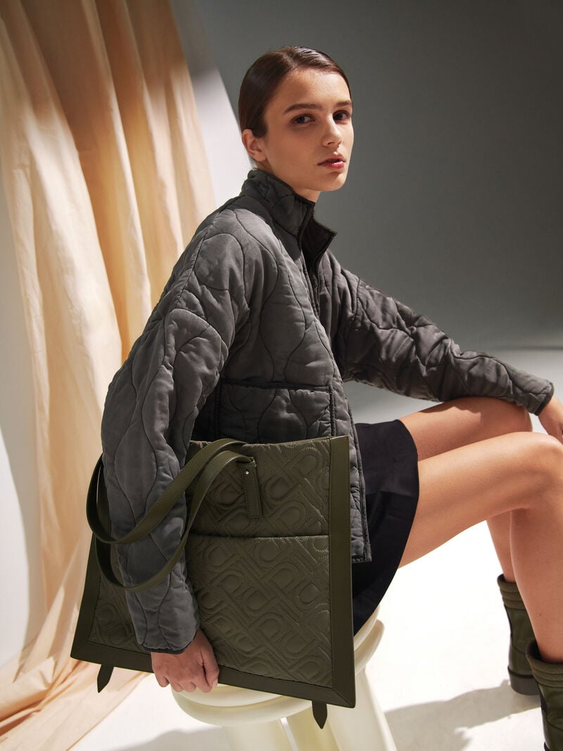 Pedro Icon Nylon Backpack Women Totes Military Green | Q9Q-2305