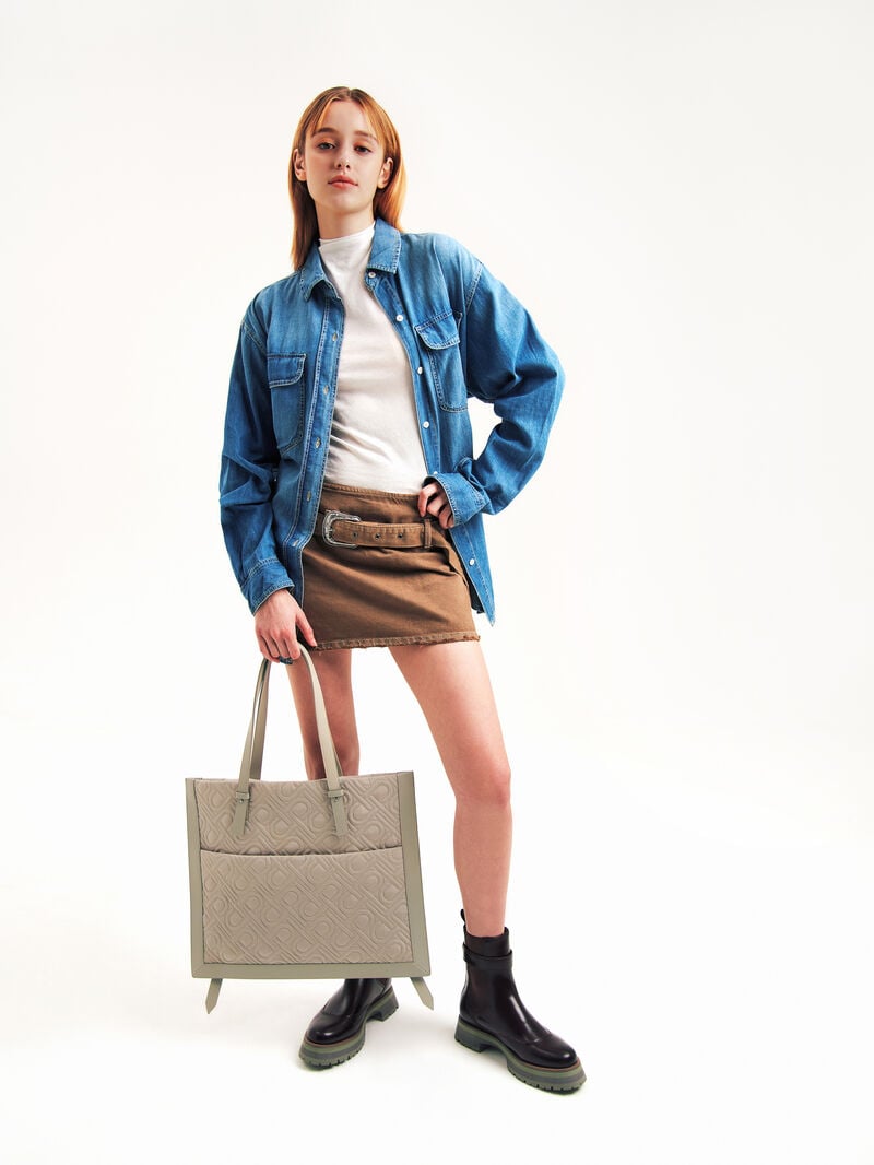 Pedro Icon Nylon Backpack Women Totes Taupe | Q9Q-2306