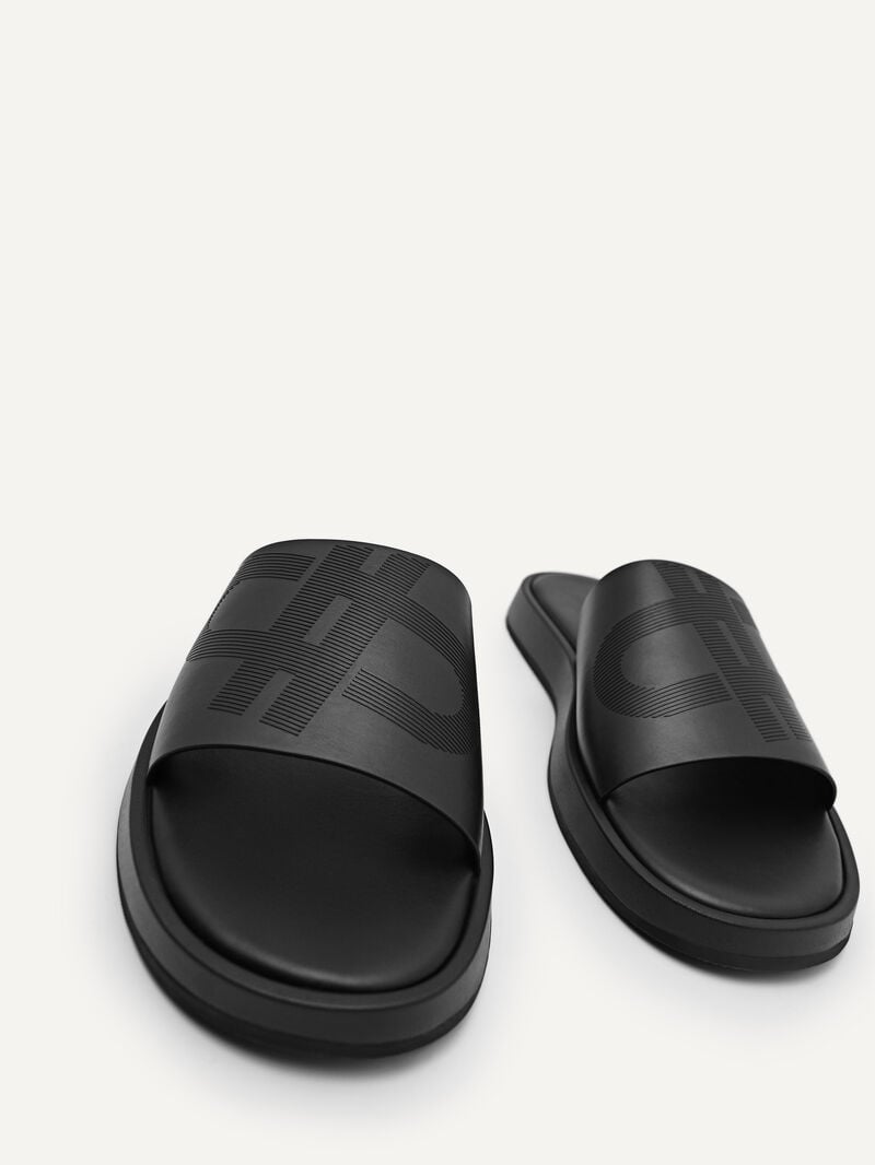 Pedro Icon Slide Men Sandals Black | Q9Q-2388