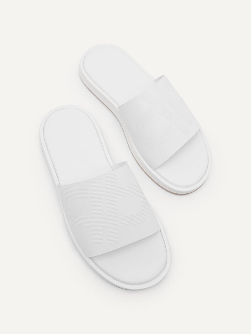 Pedro Icon Slide Men Sandals White | Q9Q-2391