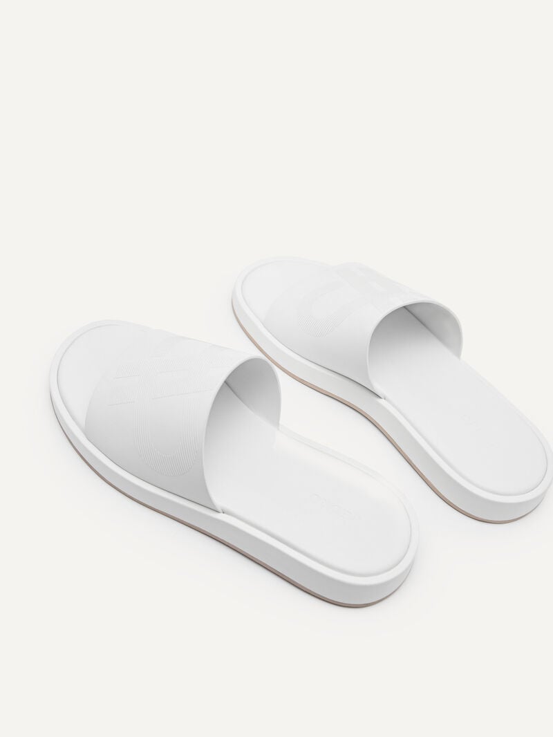 Pedro Icon Slide Men Sandals White | Q9Q-2391