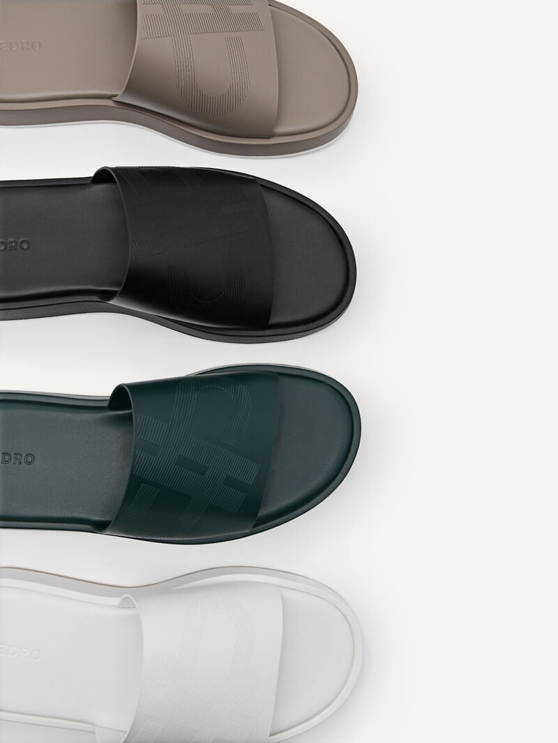 Pedro Icon Slide Men Sandals White | Q9Q-2391