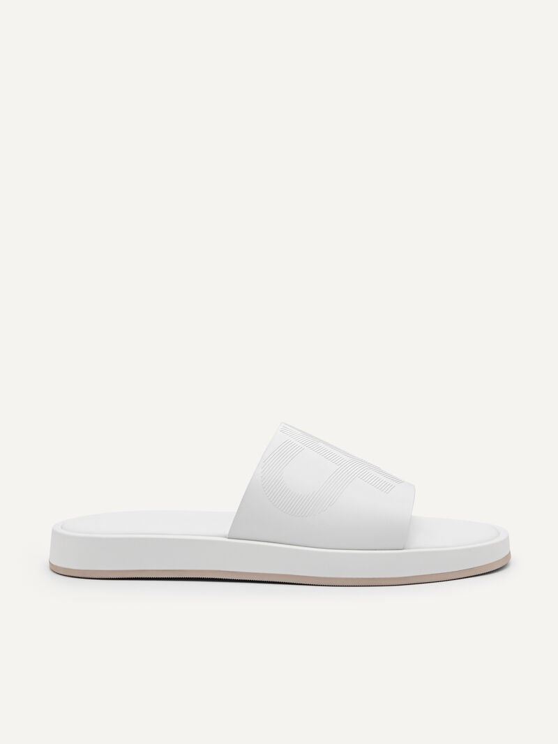 Pedro Icon Slide Men Sandals White | Q9Q-2391