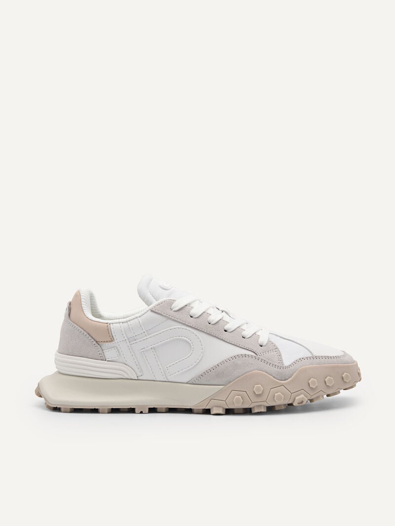 Pedro Icon Suede Women Sneakers Chalk | Q9Q-2379