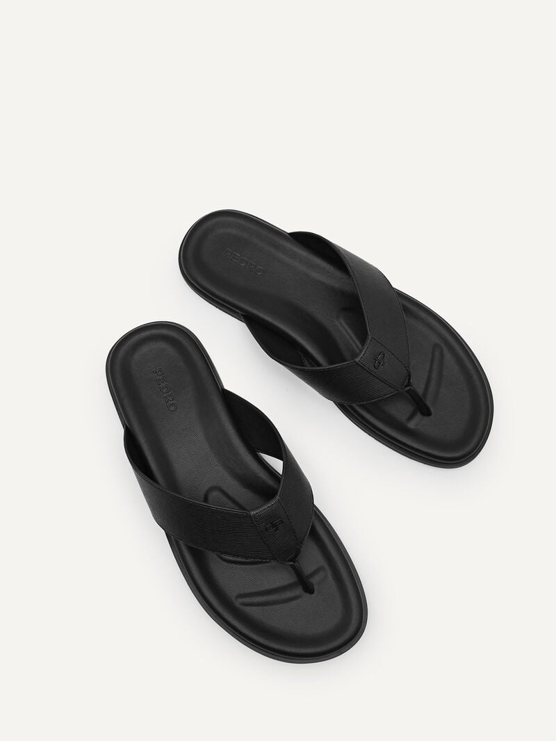 Pedro Icon Thong Men Sandals Black | Q9Q-2372