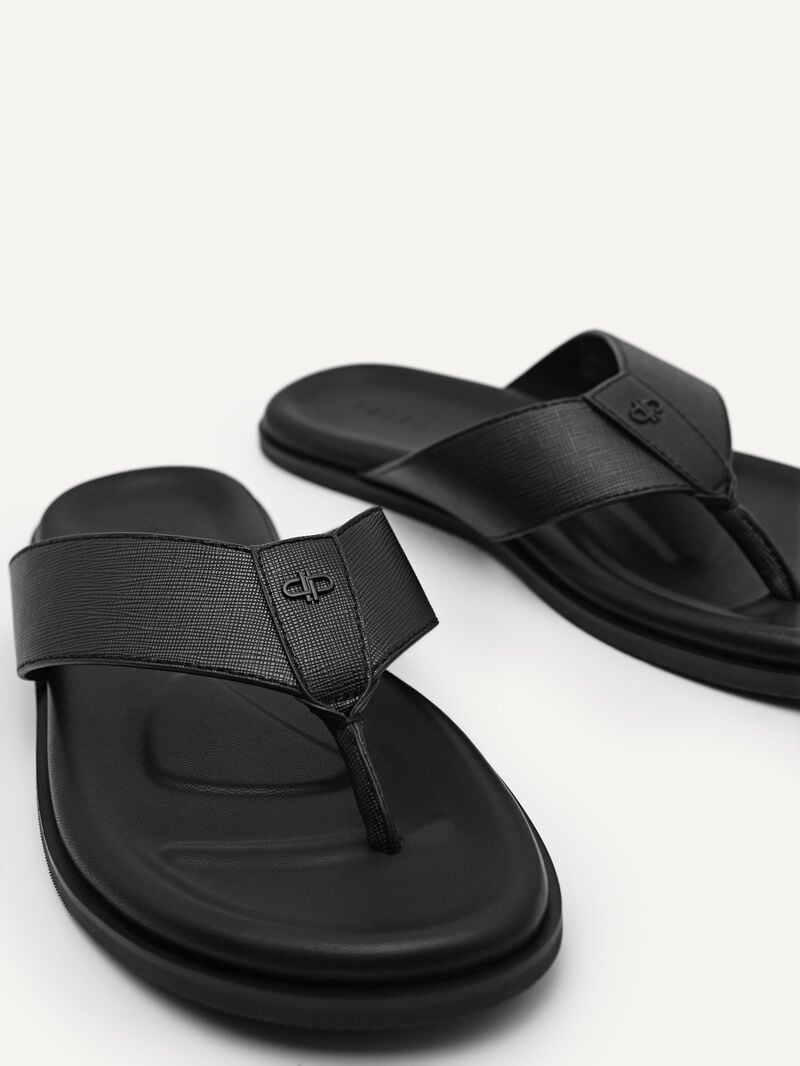 Pedro Icon Thong Men Sandals Black | Q9Q-2372