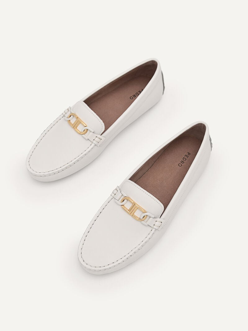 Pedro Icon Women Flats Chalk | Q9Q-2473