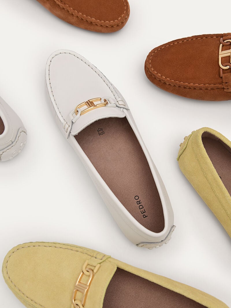 Pedro Icon Women Flats Chalk | Q9Q-2473