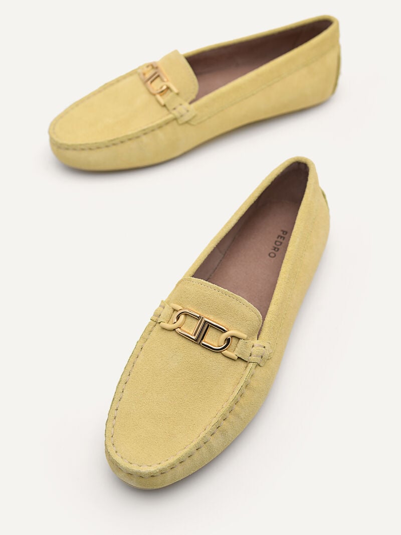 Pedro Icon Women Flats Light Yellow | Q9Q-2475