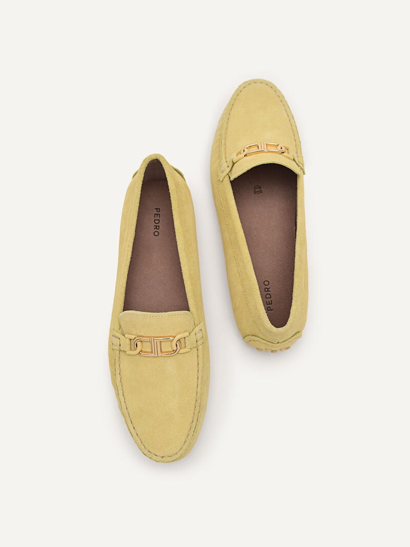Pedro Icon Women Flats Light Yellow | Q9Q-2475