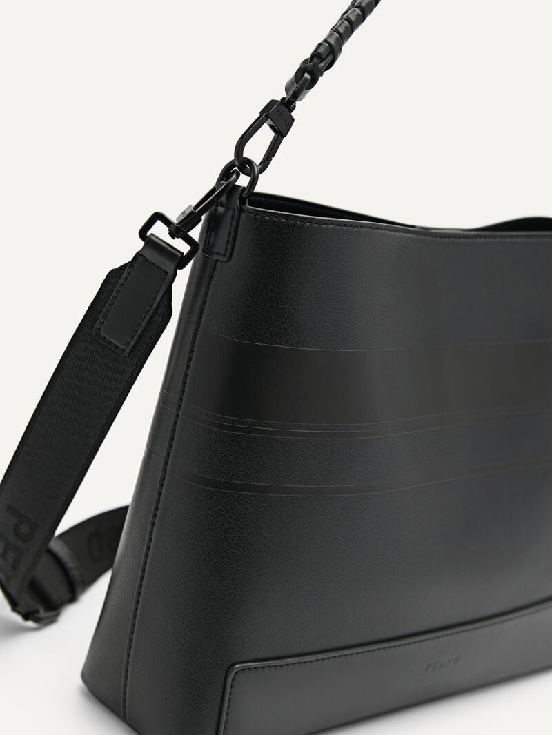 Pedro Interlace Bags Men Sling Bags Black | Q9Q-1223