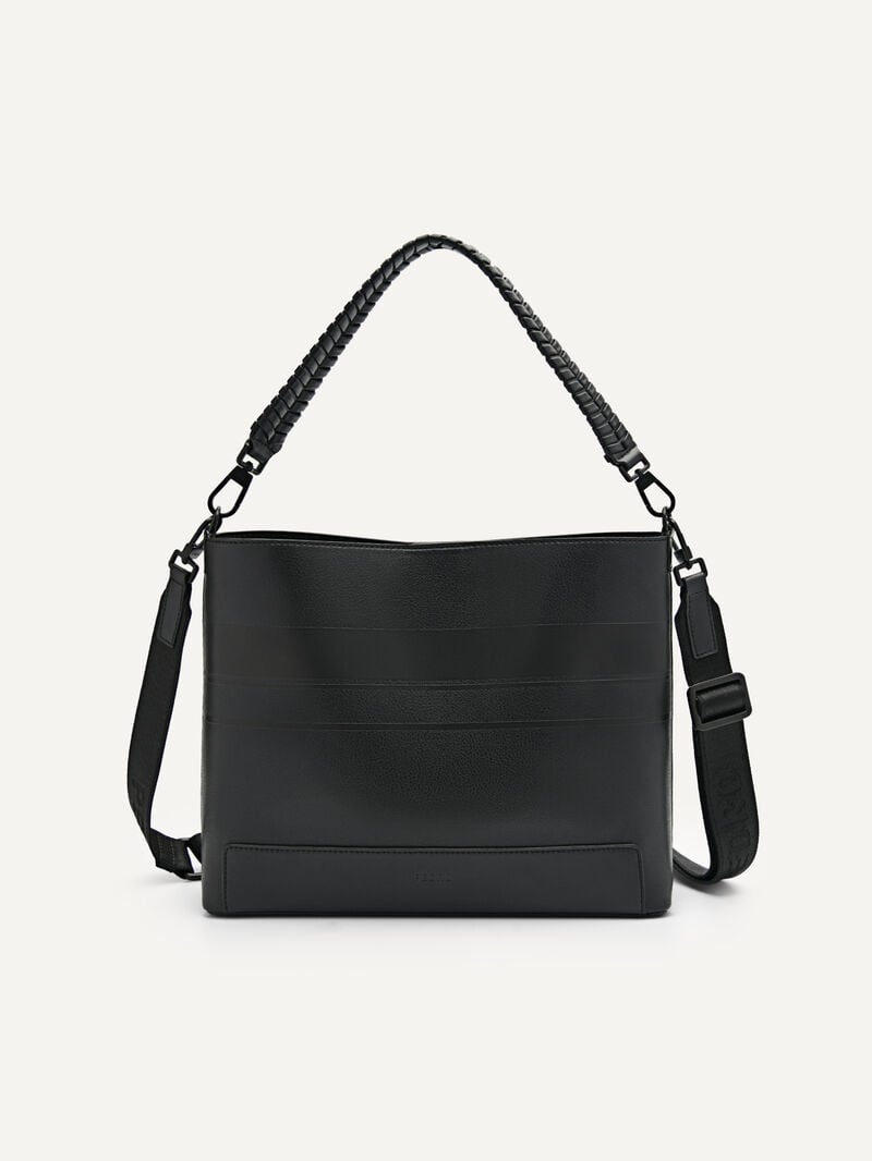 Pedro Interlace Bags Men Sling Bags Black | Q9Q-1223