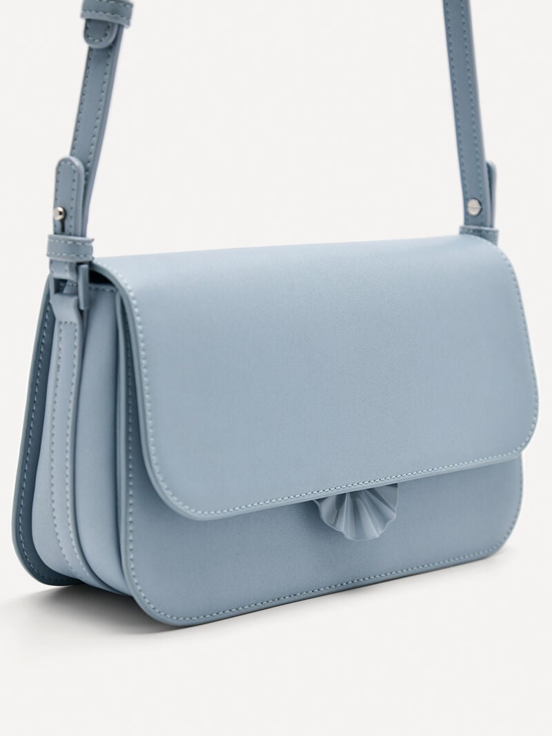 Pedro Iris Bags Women Shoulder Bags Slate Blue | Q9Q-1222