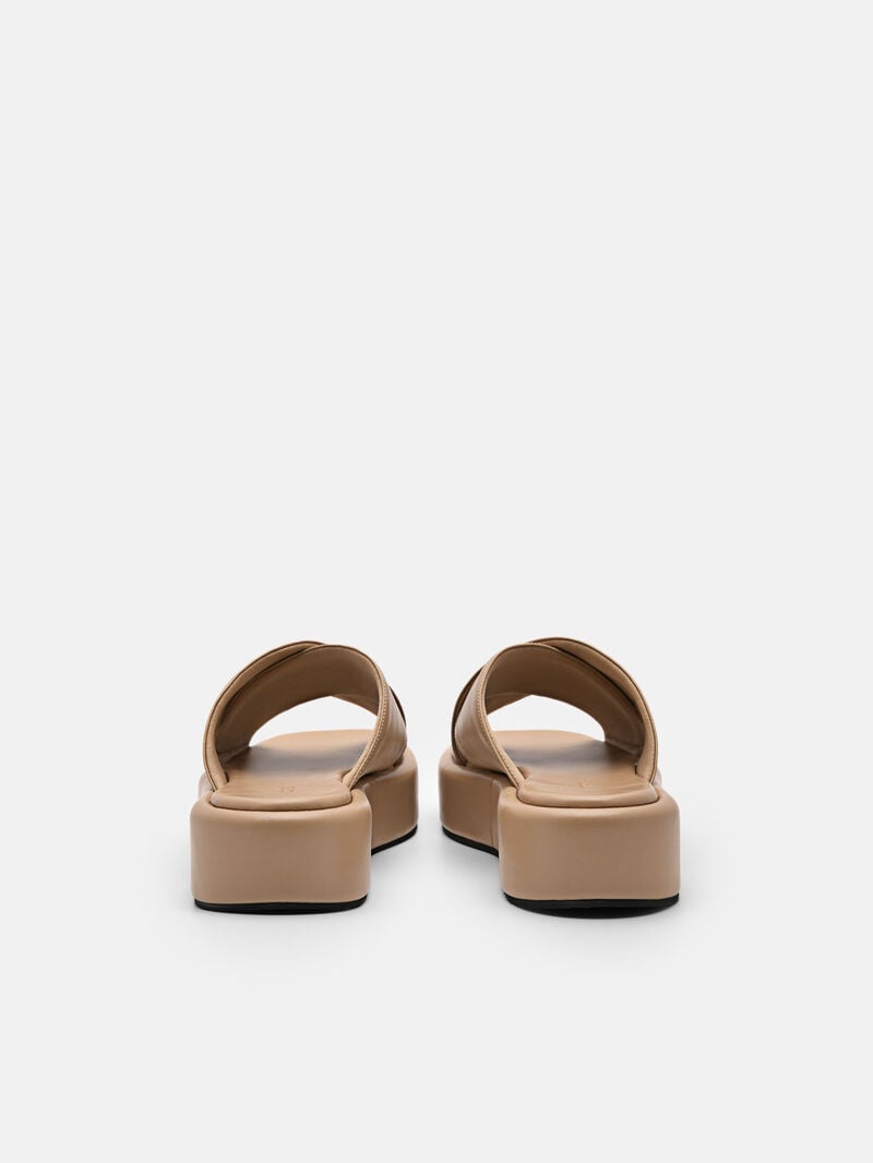 Pedro Izzie Sandals Women Wedges Sand | Q9Q-2195