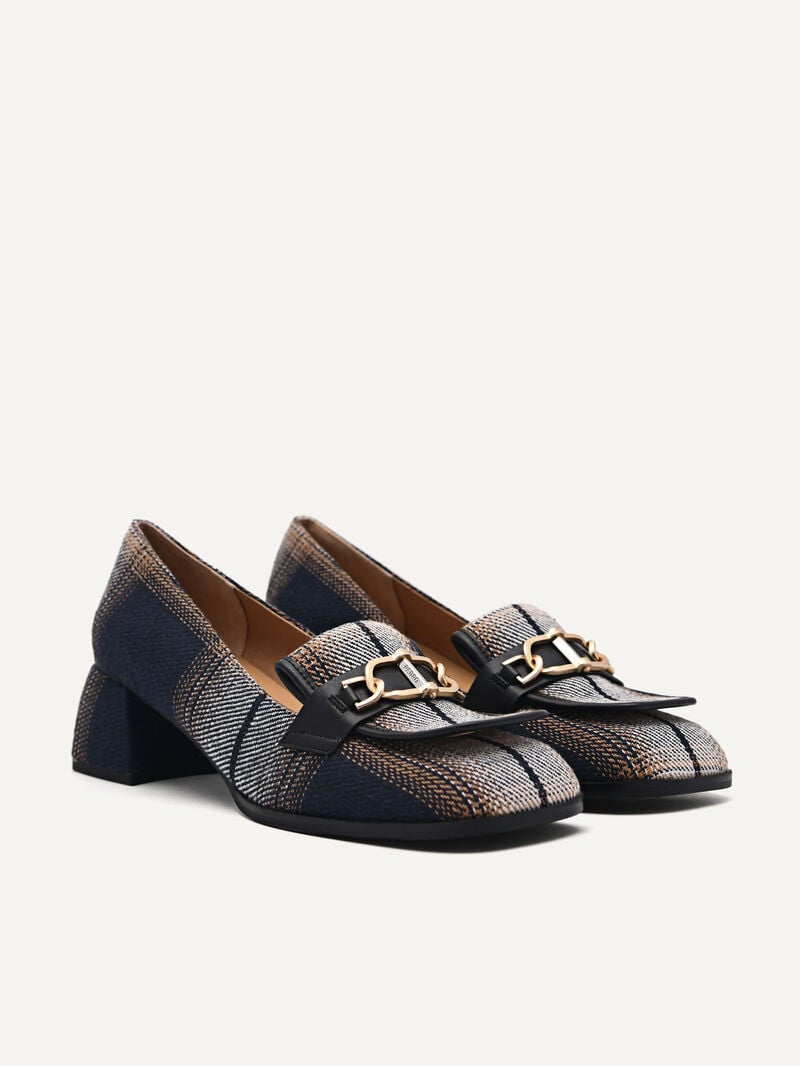 Pedro Jean Woven Women Low Heels Multi | Q9Q-1449
