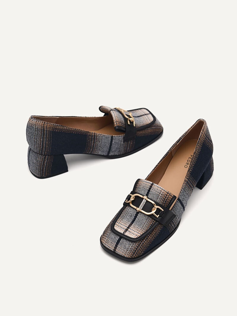 Pedro Jean Woven Women Low Heels Multi | Q9Q-1449