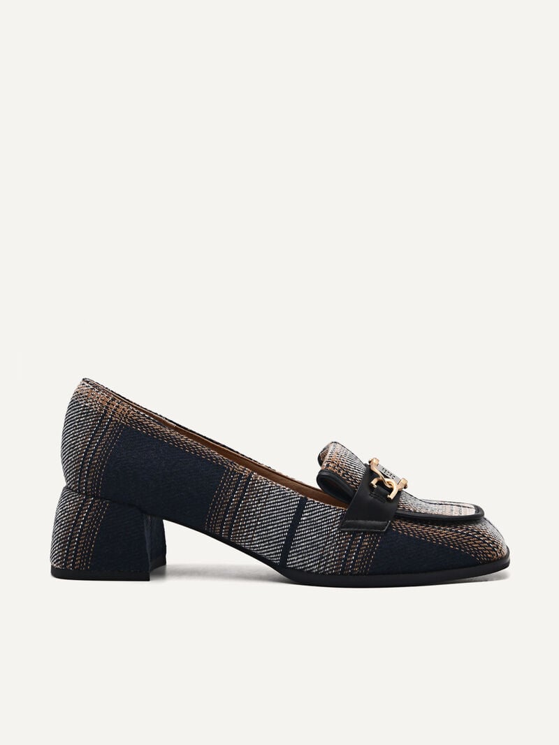 Pedro Jean Woven Women Low Heels Multi | Q9Q-1449