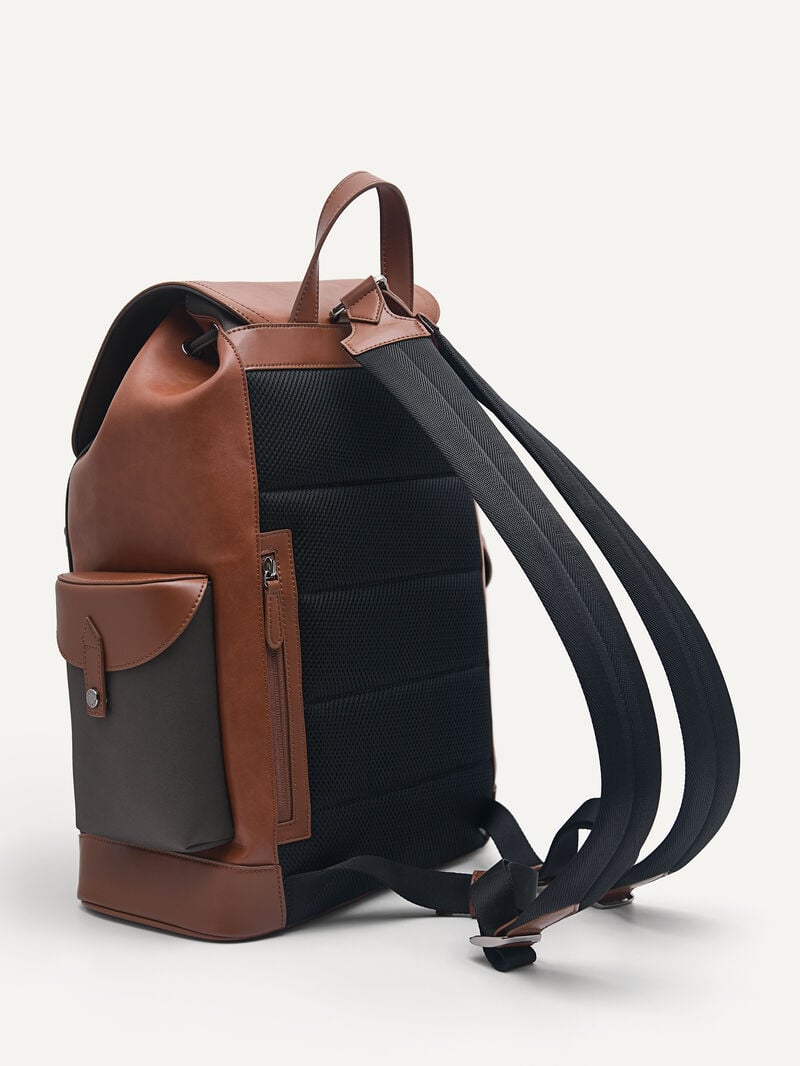 Pedro Jones Bags Men Backpacks Cognac | Q9Q-1212