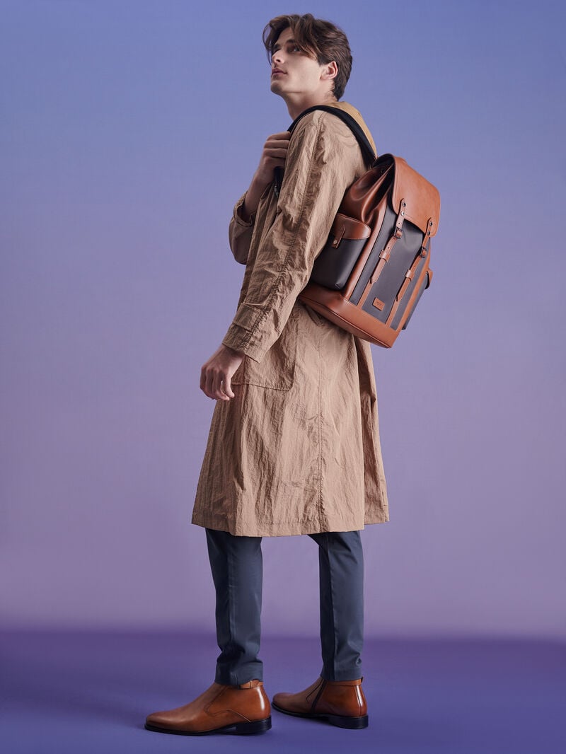 Pedro Jones Bags Men Backpacks Cognac | Q9Q-1212