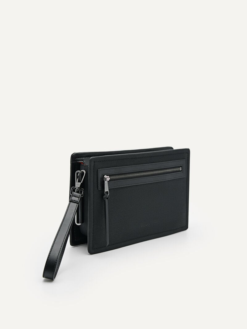 Pedro Kasten Bags Men Clutches Black | Q9Q-1204
