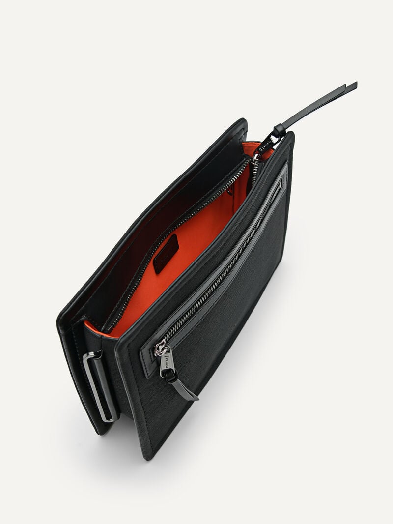 Pedro Kasten Bags Men Clutches Black | Q9Q-1204