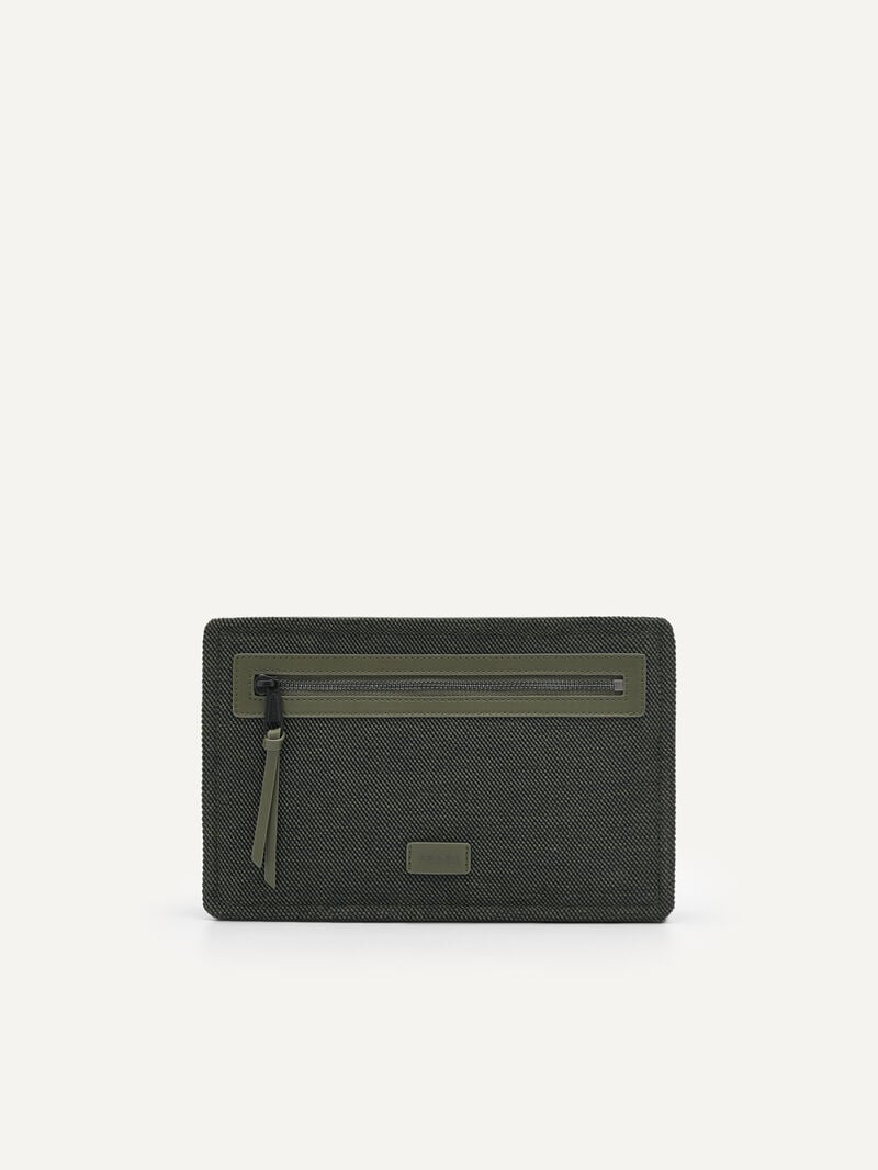 Pedro Kasten Bags Men Clutches Military Green | Q9Q-1205