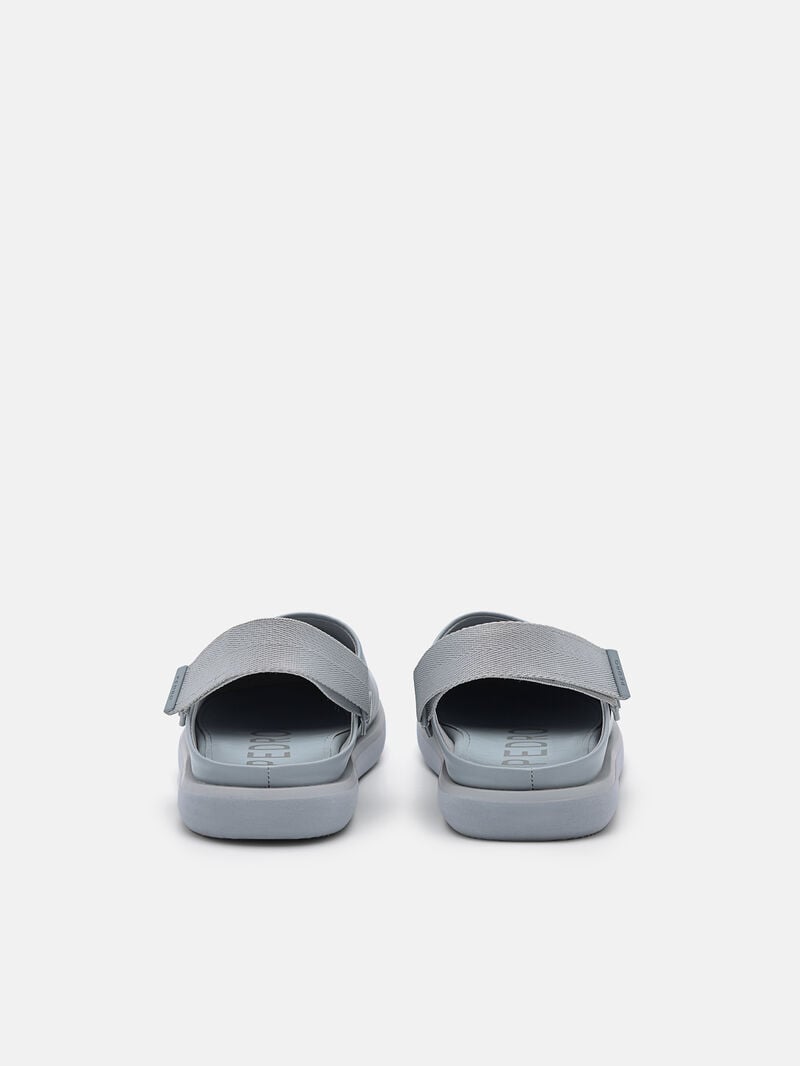 Pedro Kenzie Slingback Mules Women Flats Slate Blue | Q9Q-1782