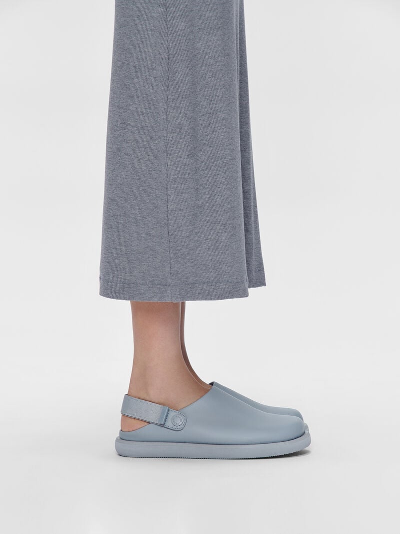 Pedro Kenzie Slingback Mules Women Flats Slate Blue | Q9Q-1782