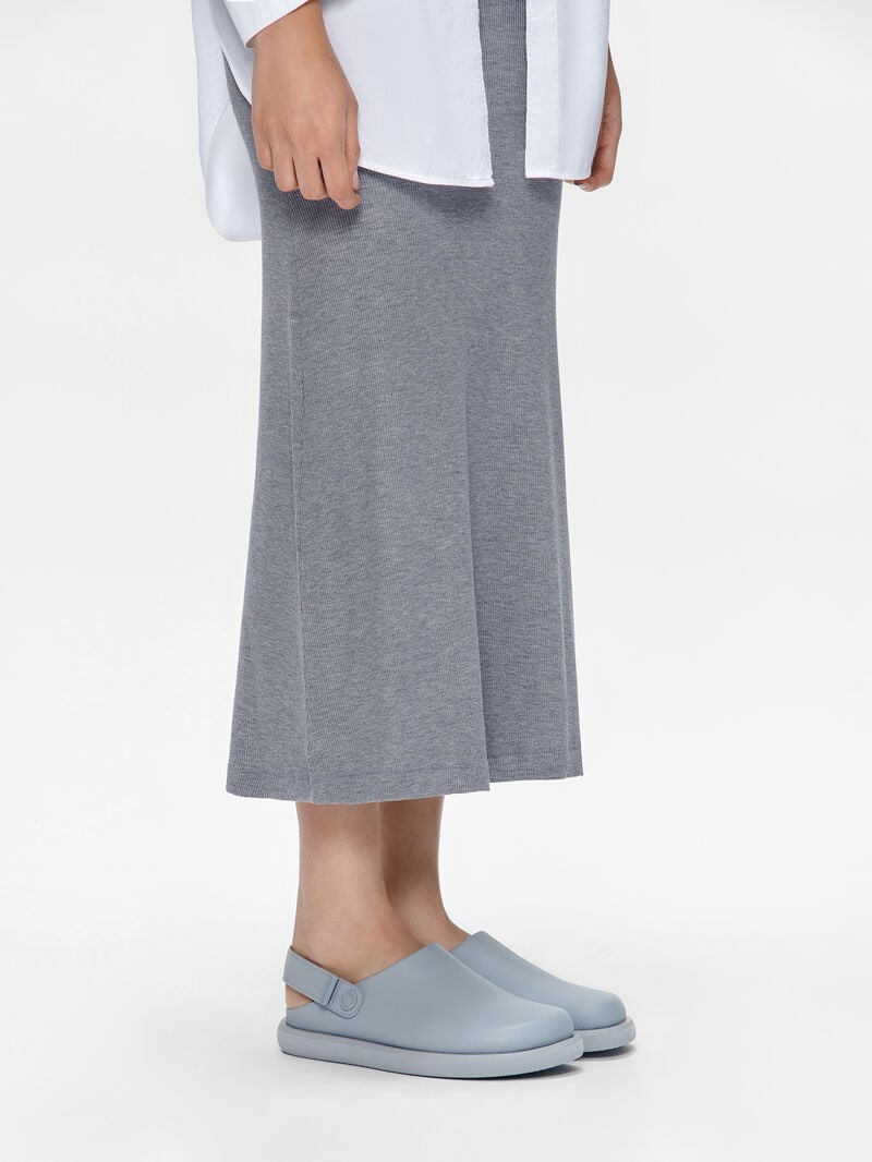 Pedro Kenzie Slingback Mules Women Flats Slate Blue | Q9Q-1782