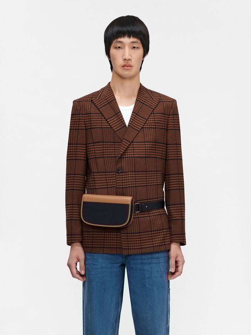 Pedro Kirk Sling Pouch Bags Men Sling Bags Camel | Q9Q-1202