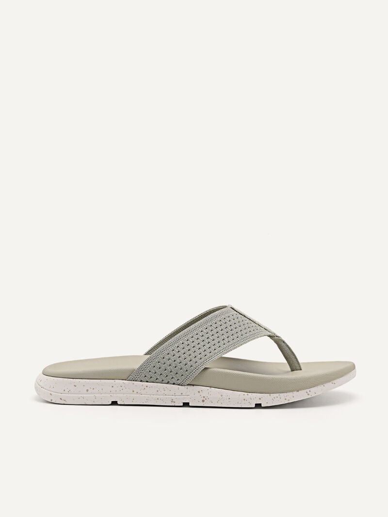 Pedro Knitted Lightweight Thong Sandal Men Sandals Olive | Q9Q-1781