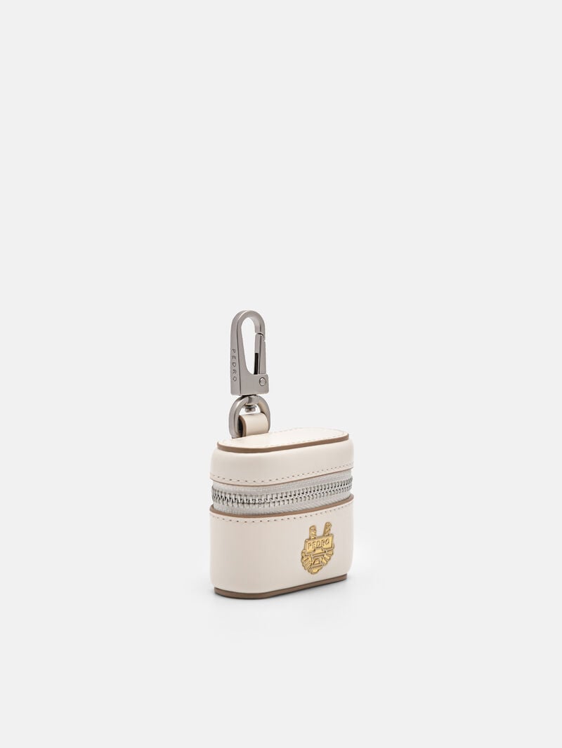 Pedro Leather Airpod Case Women Tech Accessories Chalk | Q9Q-970