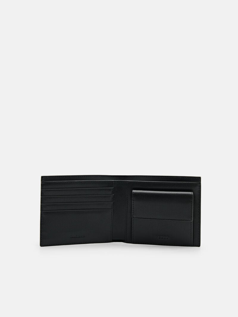 Pedro Leather Bi-Fold Coin Men Wallets Military Green | Q9Q-2736