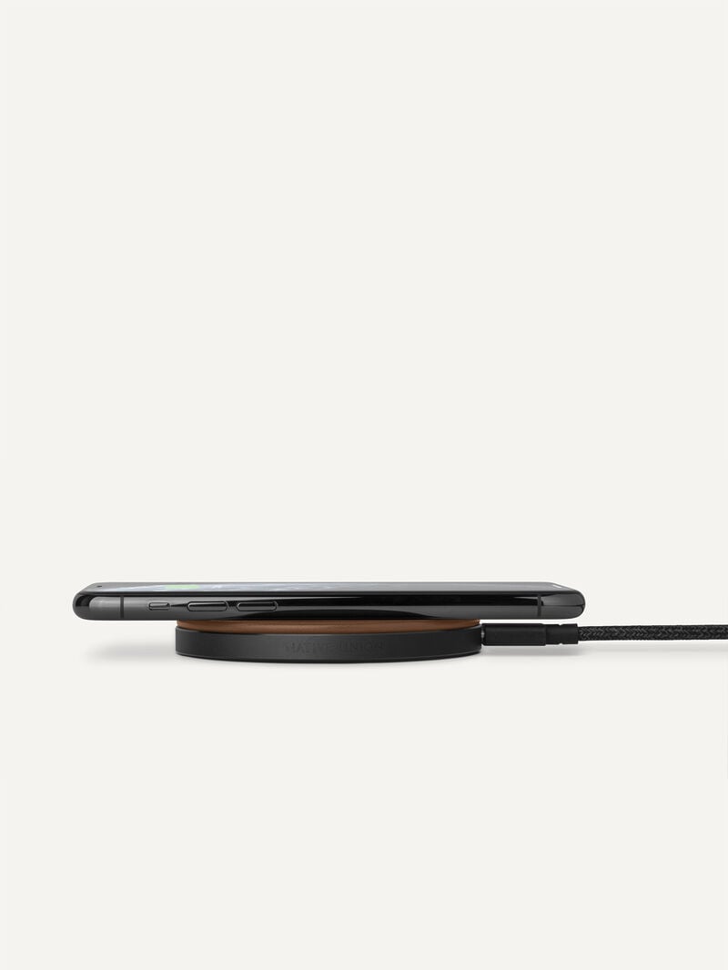 Pedro Leather Drop Wireless Charger Women Tech Accessories Tan | Q9Q-965