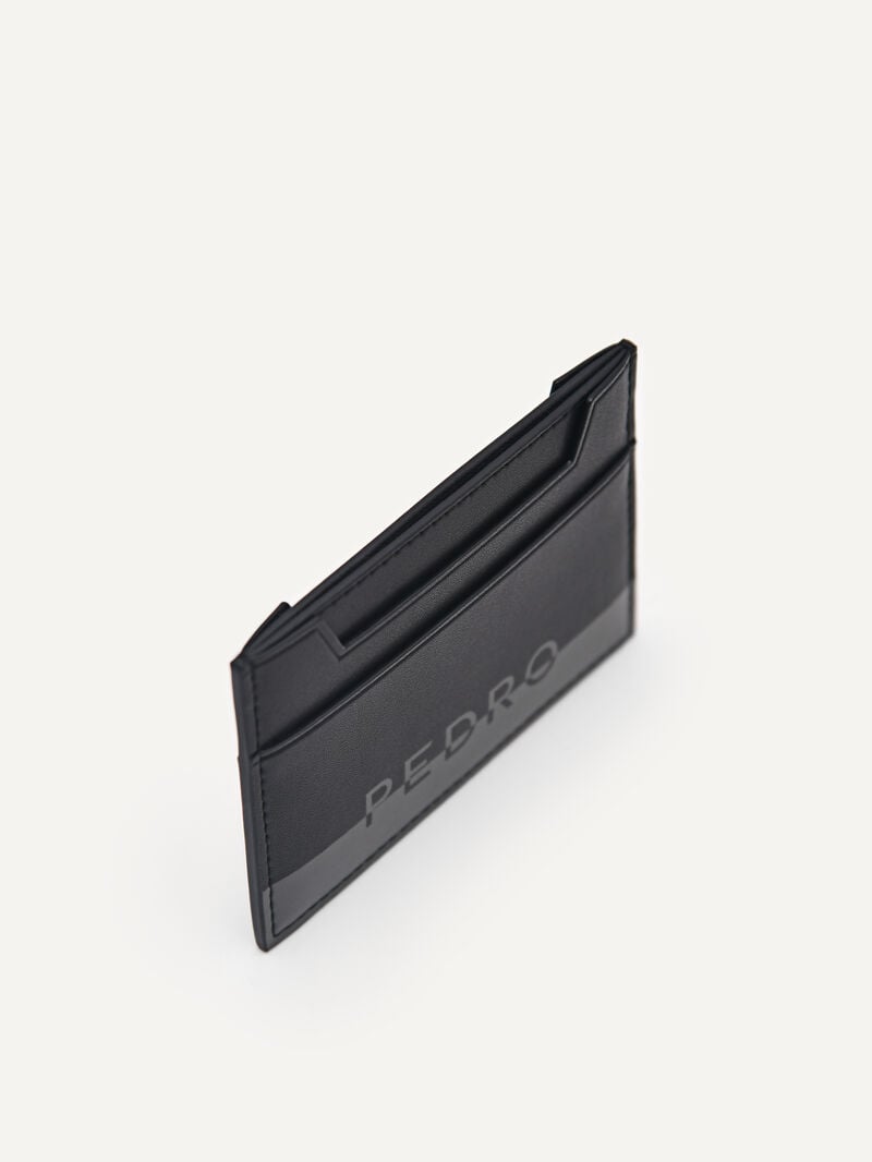 Pedro Leather Men Card Holders Black | Q9Q-987