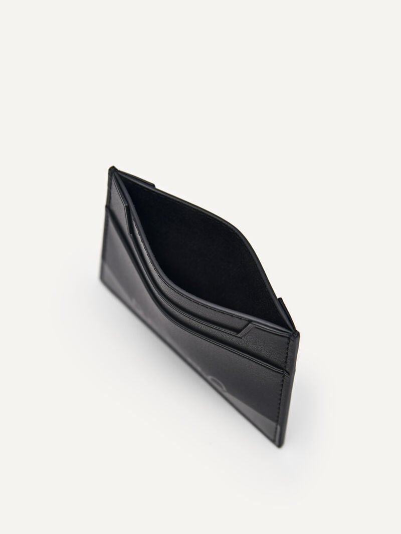 Pedro Leather Men Card Holders Black | Q9Q-987