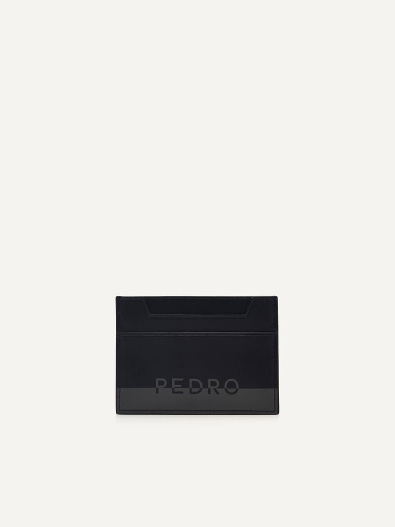 Pedro Leather Men Card Holders Black | Q9Q-987