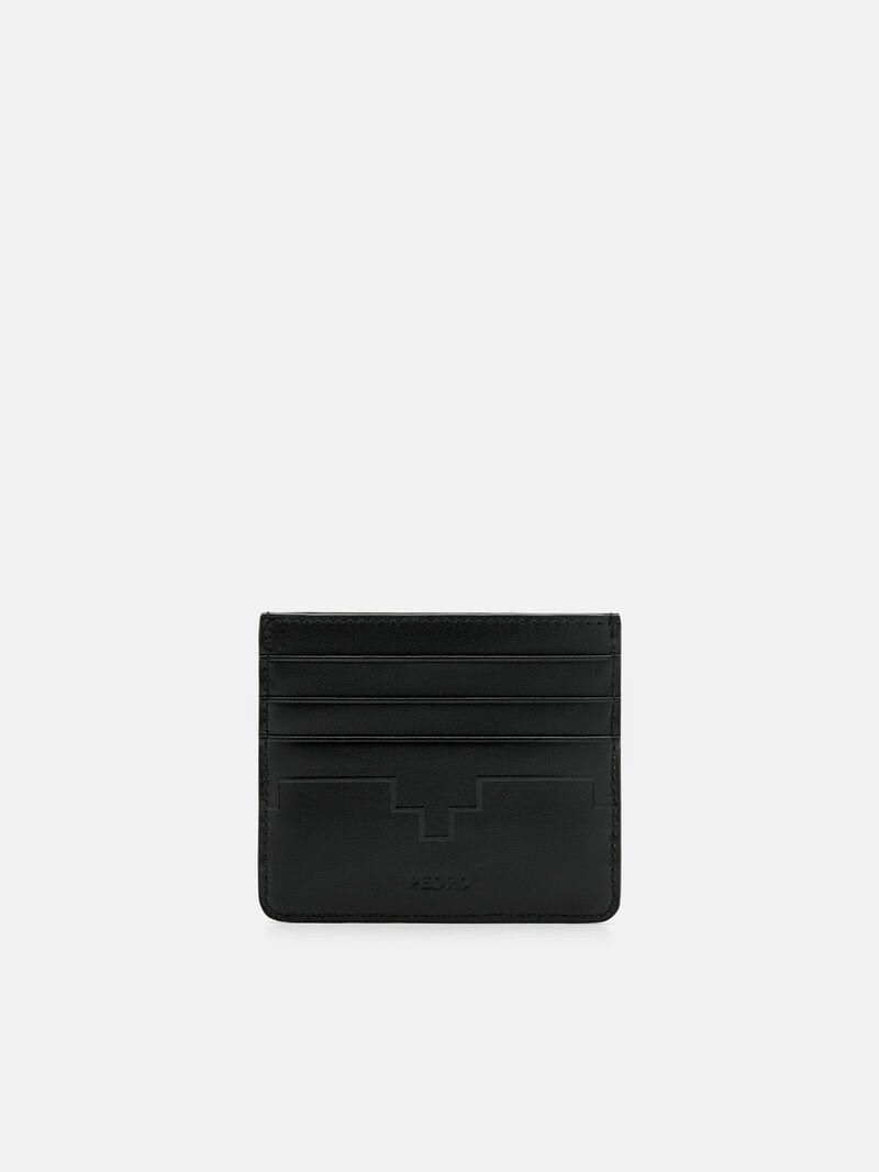 Pedro Leather Men Card Holders Black | Q9Q-982