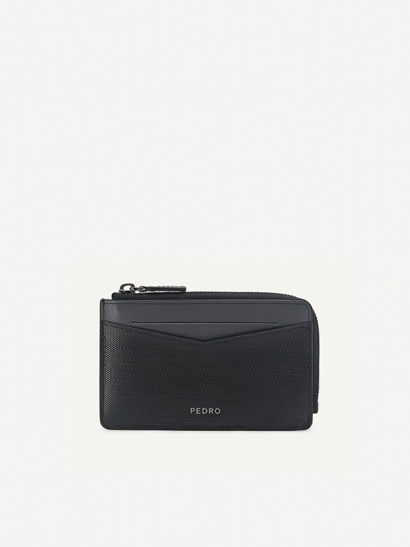 Pedro Leather Men Card Holders Black | Q9Q-975