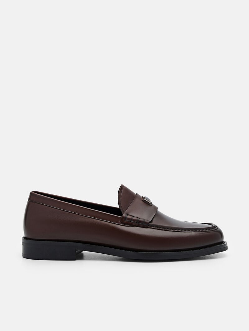 Pedro Leather Men Loafers Brown | Q9Q-1776