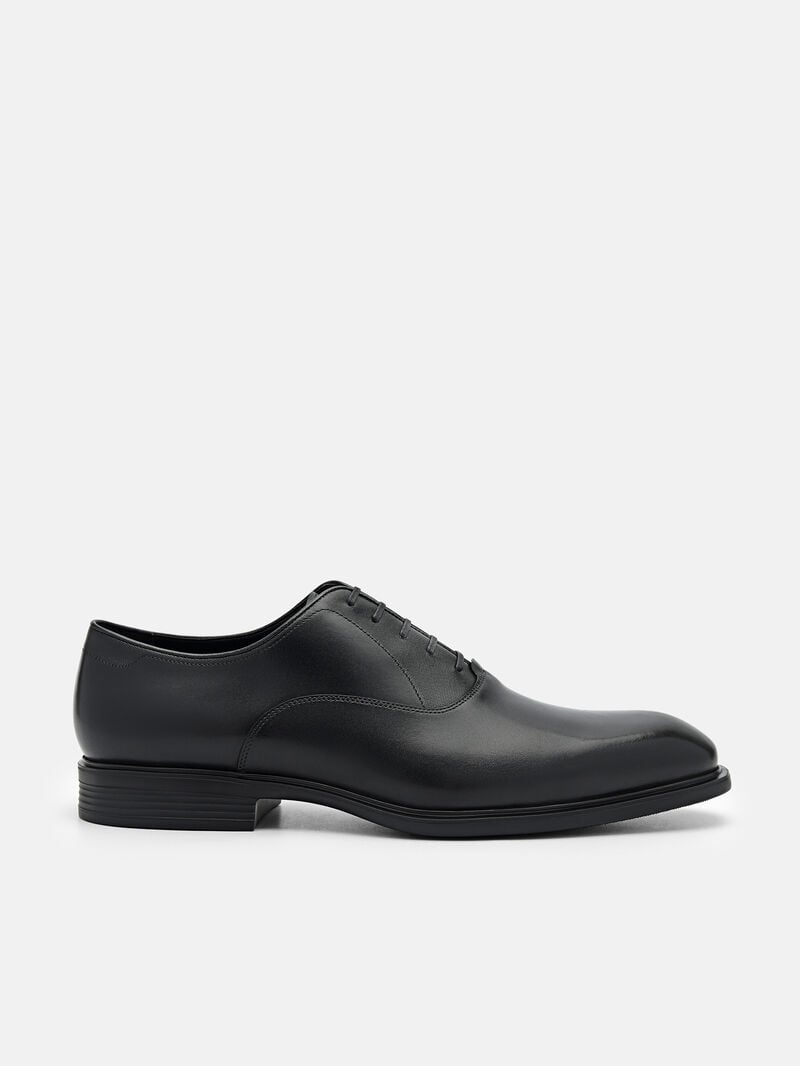 Pedro Leather Men Oxford Shoes Black | Q9Q-1770