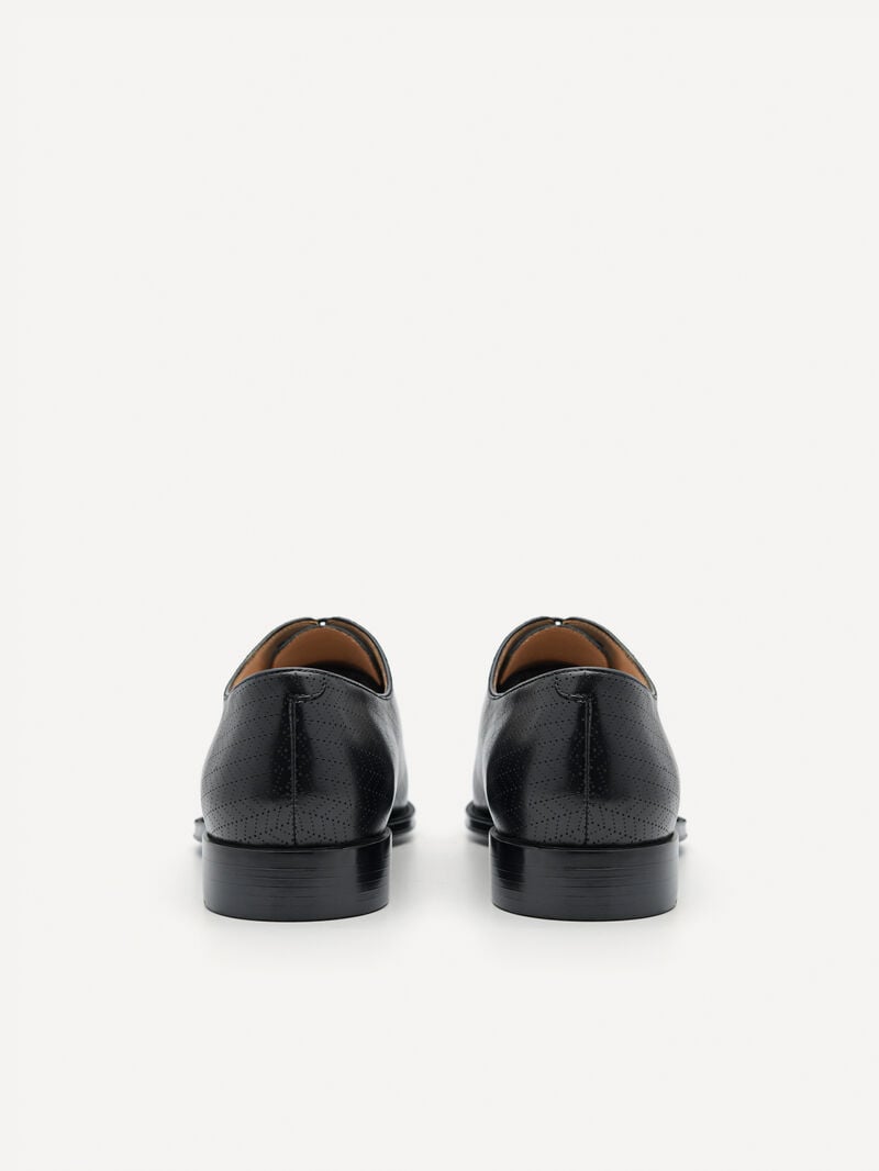 Pedro Leather Men Oxford Shoes Black | Q9Q-1768