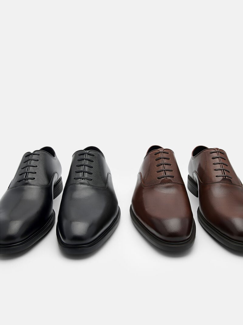 Pedro Leather Men Oxford Shoes Brown | Q9Q-1771