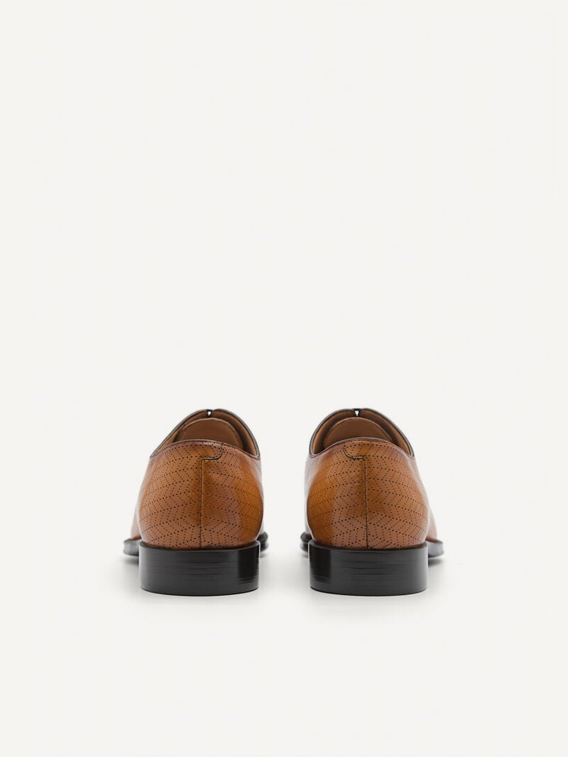 Pedro Leather Men Oxford Shoes Camel | Q9Q-1769